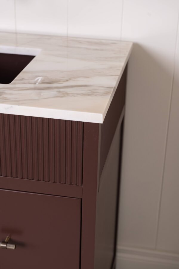 Reeded Drawer double Vanity - Image 7